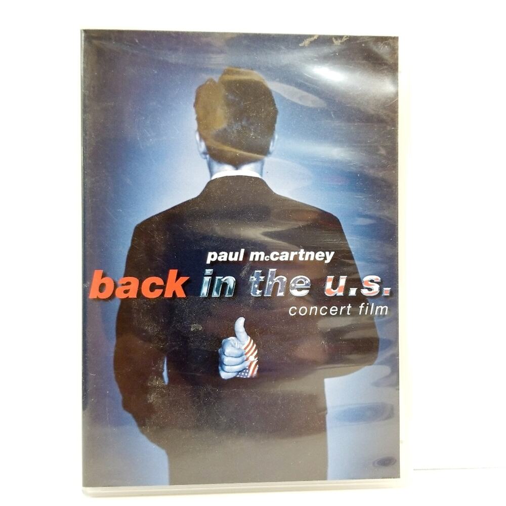 Paul McCartney Back in the U.S. concert film DVD